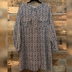 Black and White GAP Tunic / Dress size L